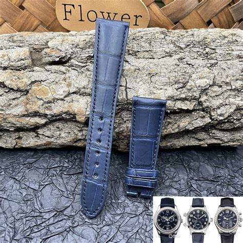 who makes patek philippe watch straps|patek philippe crocodile strap.